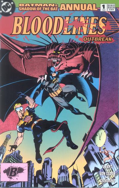 Batman Shadow of the Bat Annual #3 DC Comics, 1995 VF/NM 