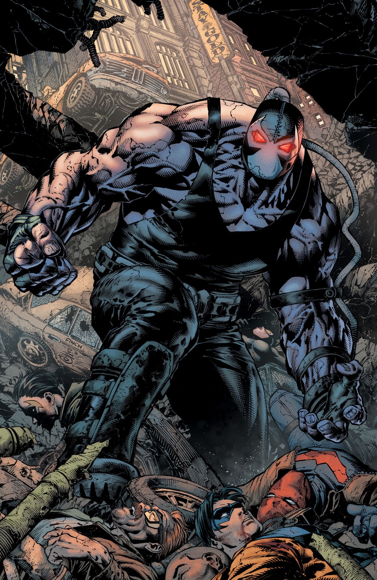 DC Comics The Dark Knight Rises BANE Infinite 3.75 Figure in Green Boy Toy 