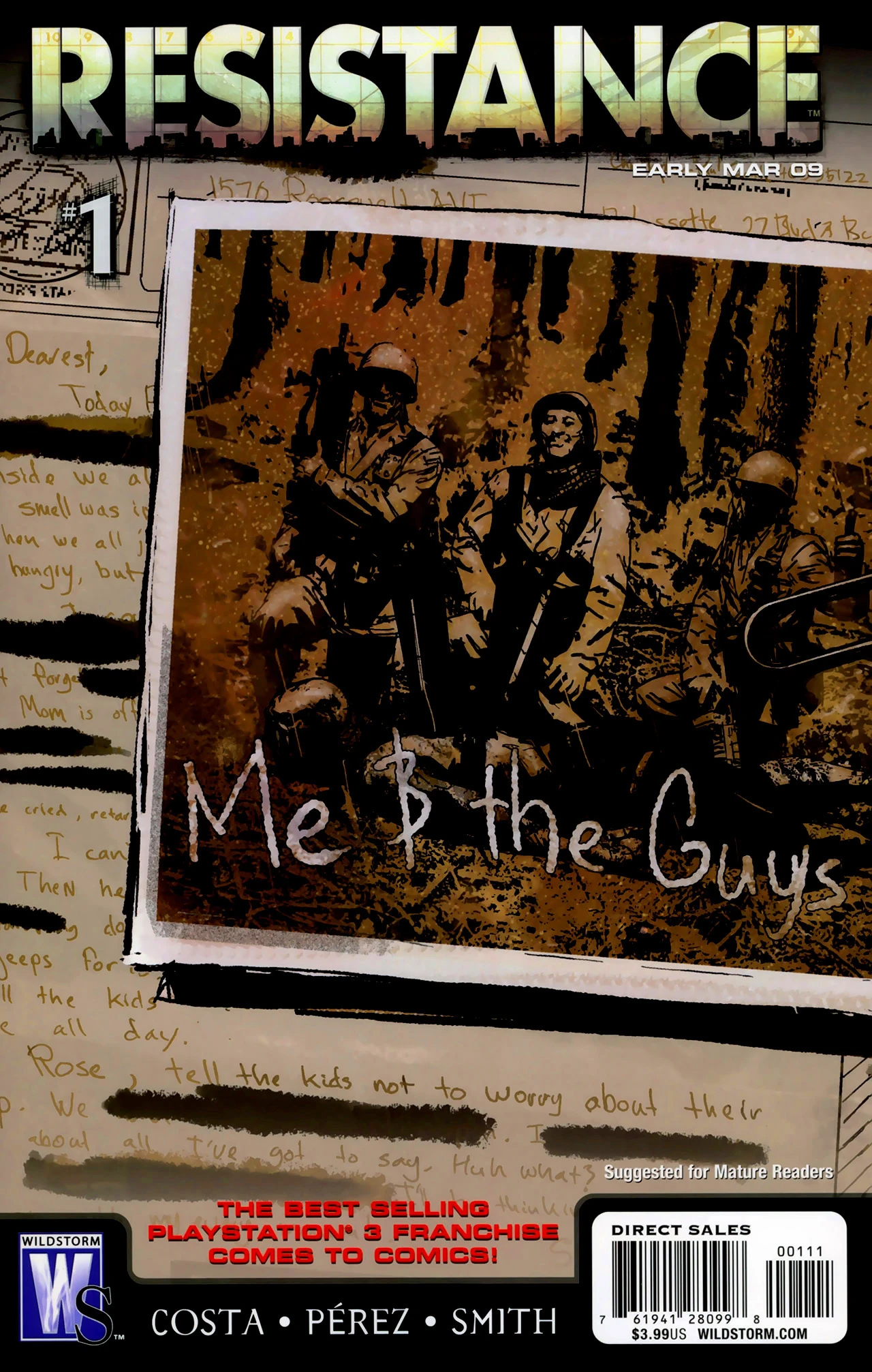 Resistance (2009—2009) | DC Database | Fandom