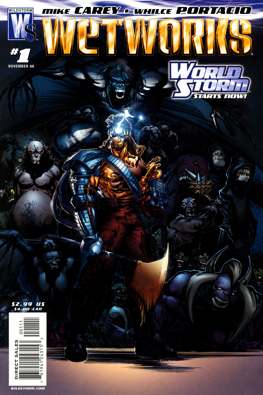 Wetworks #2 December 2006 DC Wildstorm Comics 