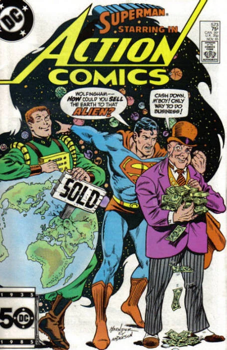 Action Comics (1938) #573 | DC Database | Fandom