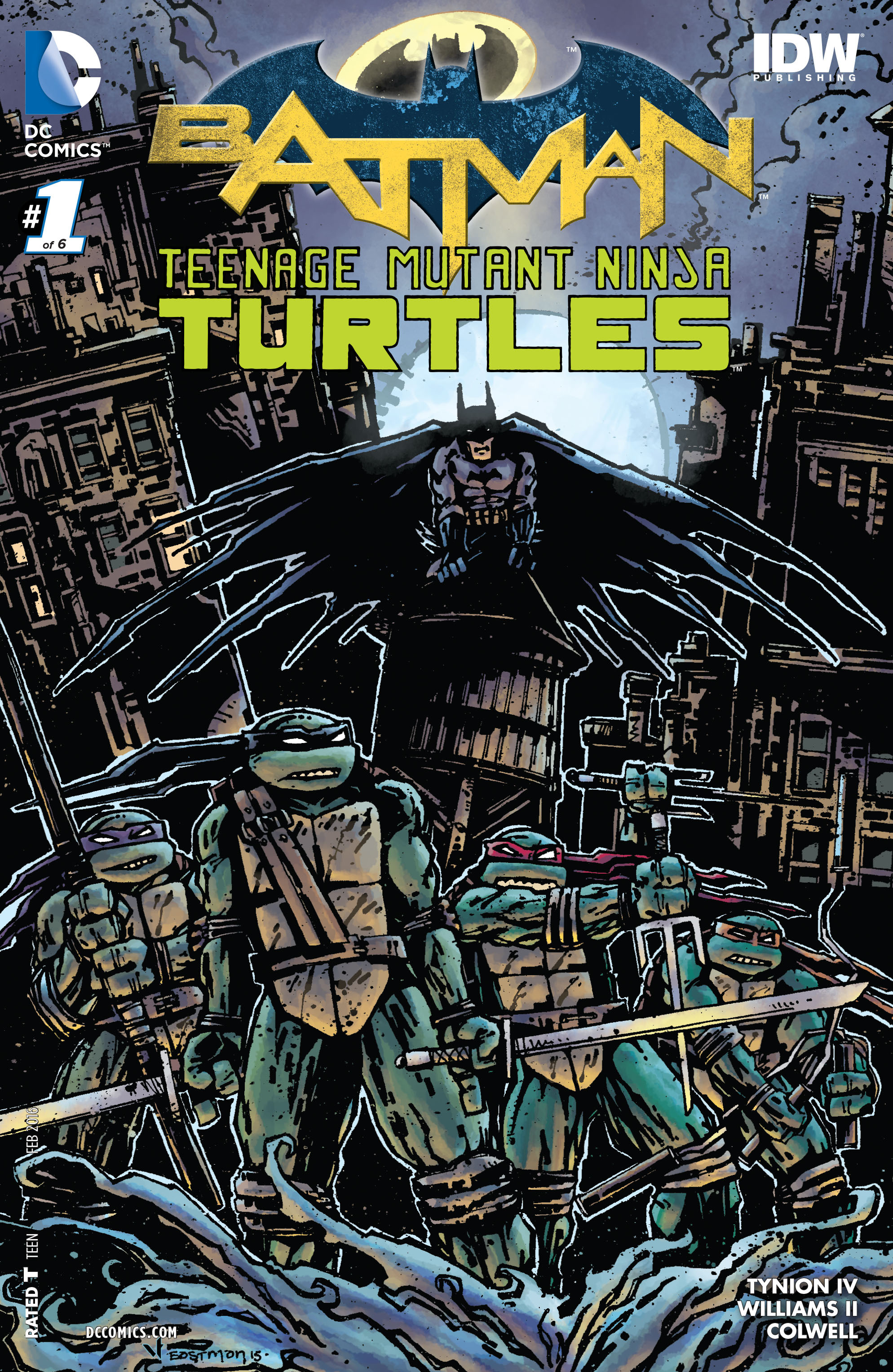 Batman/Teenage Mutant Ninja Turtles Vol 1 1 | DC Database | Fandom