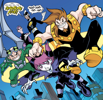 Fearsome Five (Teen Titans TV Series) | DC Database | Fandom