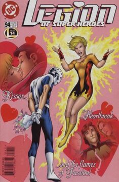 Legion of superheroes kisscartoon sales