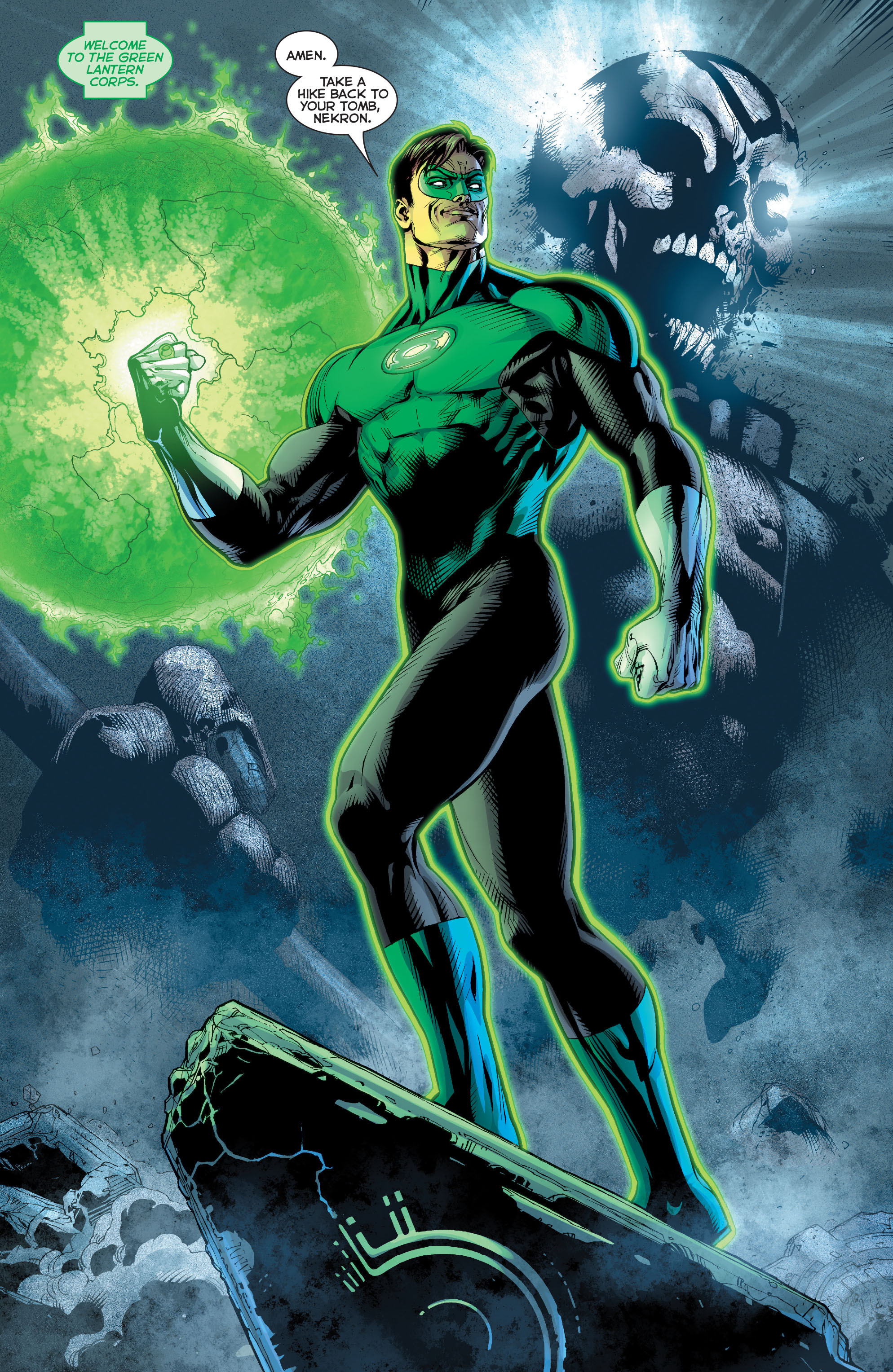 Green Lantern Ring and Logo - Etsy