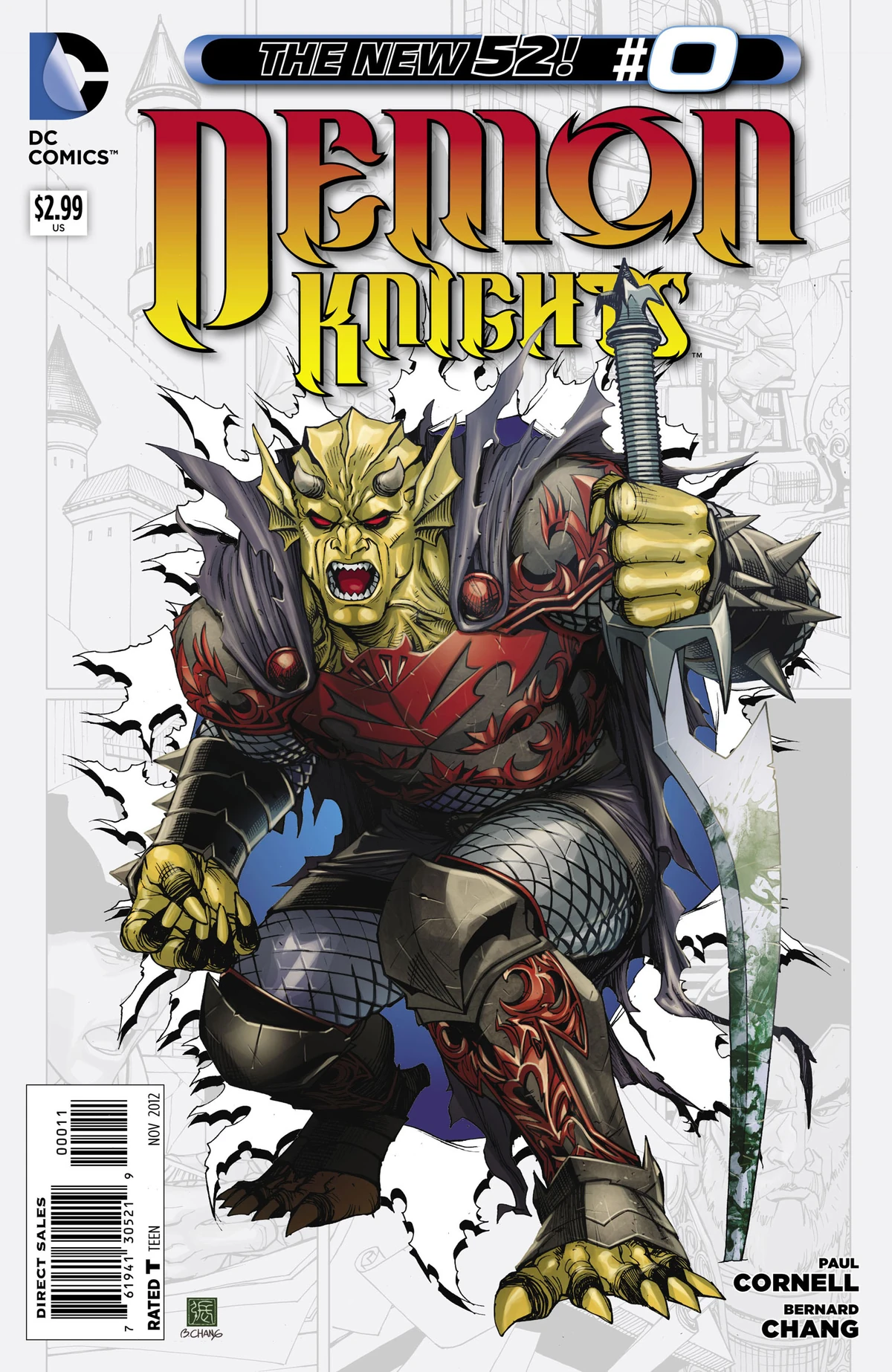 Demon Knights Vol 1 0 | DC Database | Fandom
