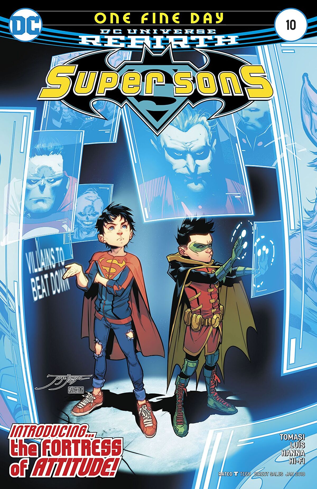 Super Sons Vol 1 10 Dc Database Fandom