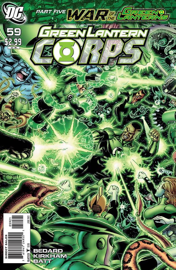 Green Lantern Emerald Warriors #9 George Perez Variant