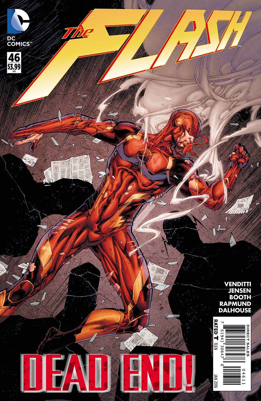 the flash new 52 covers