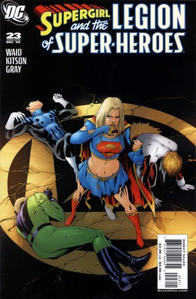 Supergirl and the Legion of Super-Heroes 23 Mexican Hughes Cover Variant ⭐NM