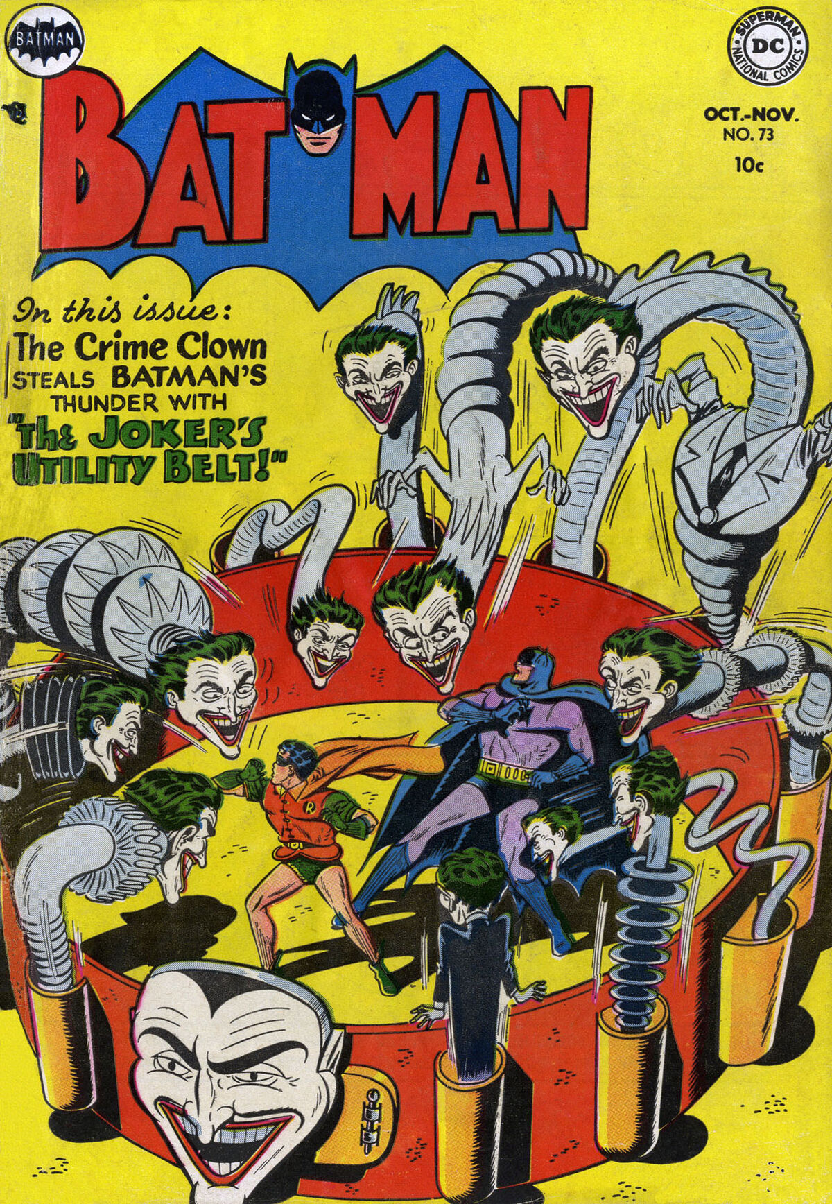 Perodical Publications Batman　バットマン　ポスター　ビンテージ　大貴重品　１９７３年　アメリカ　National Inc.