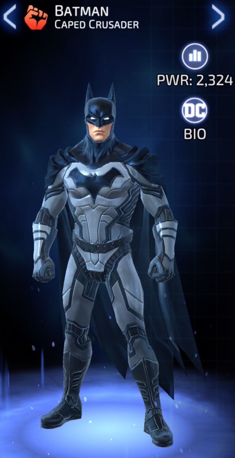 Arriba 49+ imagen dc legends batman