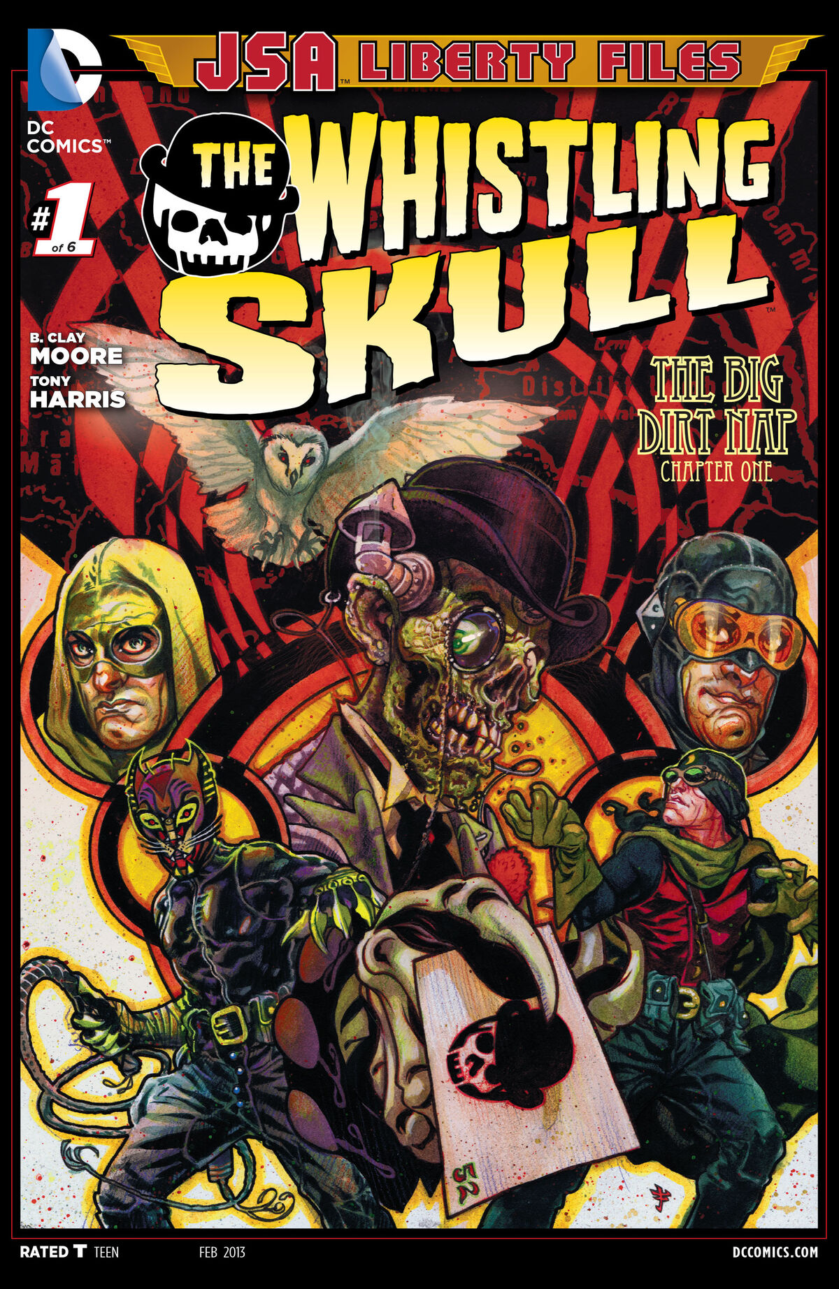 JSA Liberty Files: The Whistling Skull (2013—2013) | DC Database 