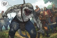 King Shark Earth 118 Dark Knights of Steel