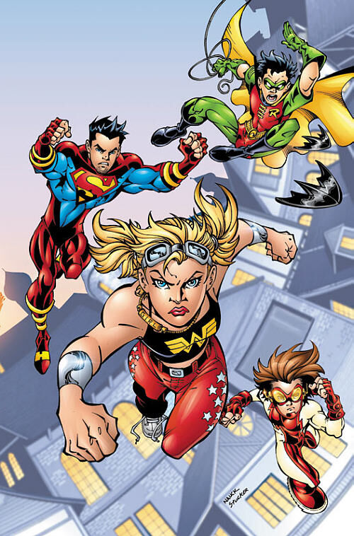 wonder girl young justice comic