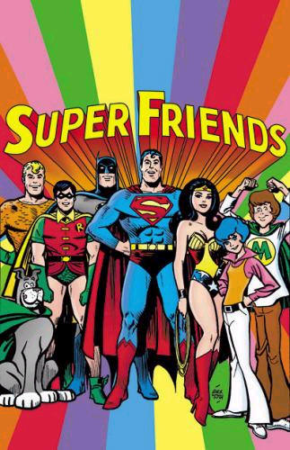 all the super friends characters