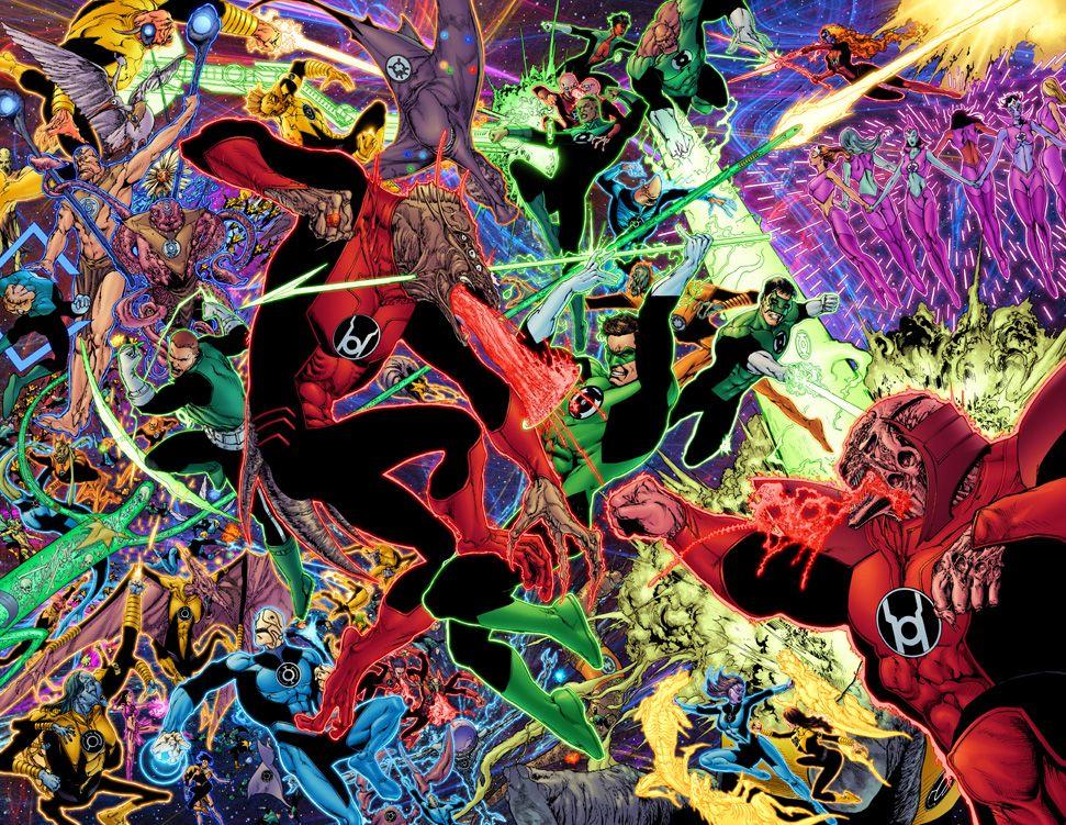 Heroclix DC War of Light #Kyle Rayner Green Lantern #107 War of Light LE 