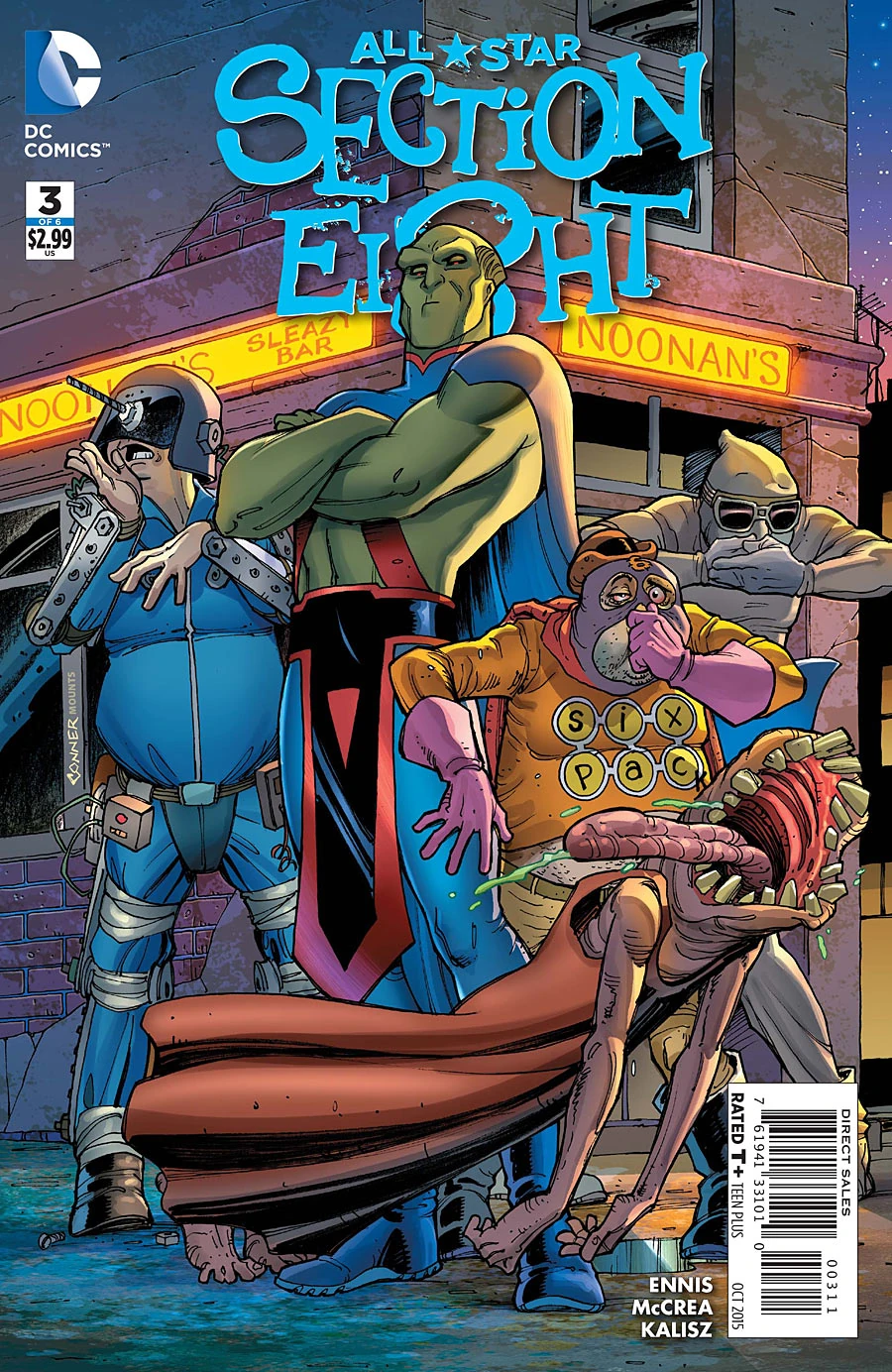 All Star Section Eight Vol 1 3 DC Database Fandom