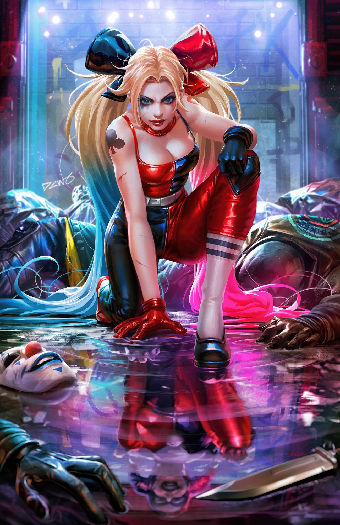 Fan Art] 90s style 2019 Harley Quinn (Holivi) : r/DCcomics