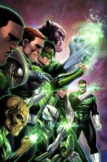 Hal Jordan and the Green Lantern Corps Vol 1 50 Textless Variant