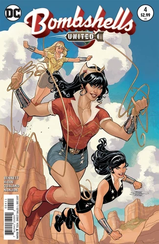 EXCLUSIVE: The Bombshell Flash Zooms Into A Glorious 'Bombshells United' Debut