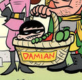 Damian Wayne Johnny DC Tiny Titans