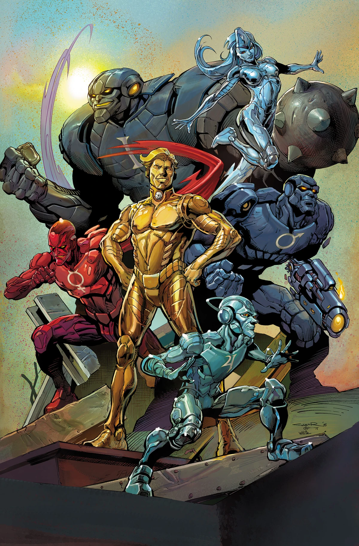 Metal Men (Prime Earth) DC Database Fandom