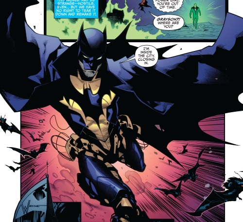 dick grayson as batman comics