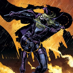 weiblicher Kupferkopf Batman