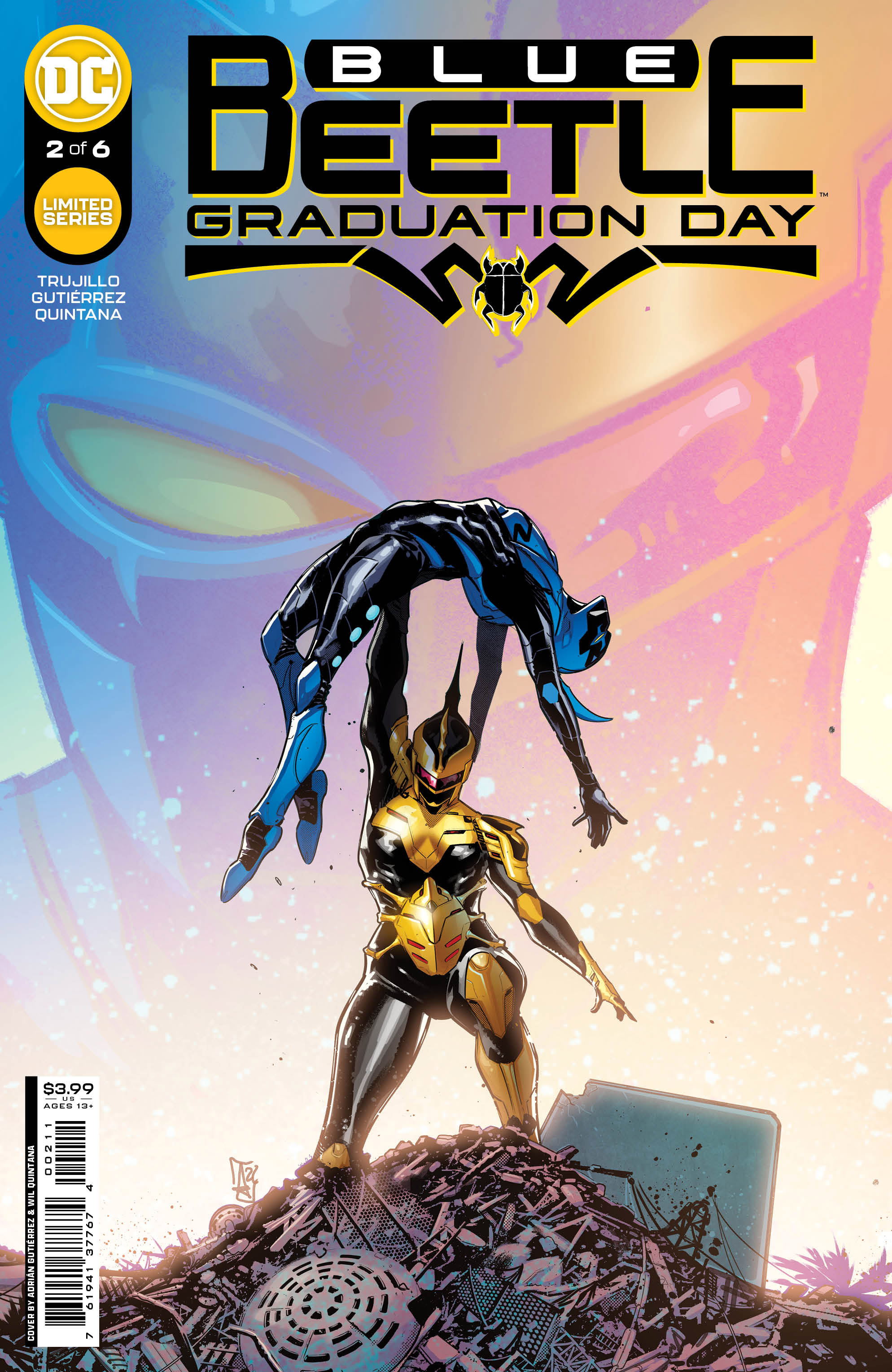 Graduation Day Is Over And New Adventures Begin in Blue Beetle #1