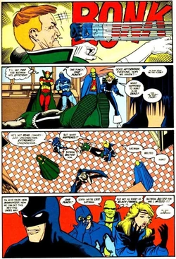 One punch New Earth JLI Meme