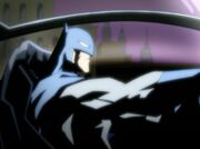 Batman in Batmobile