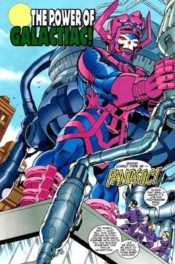 Galactiac Earth 1996 Brainiac/Galactus amalgamation