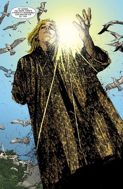 Golden Boy Vertigo Universe Constantine's unborn twin