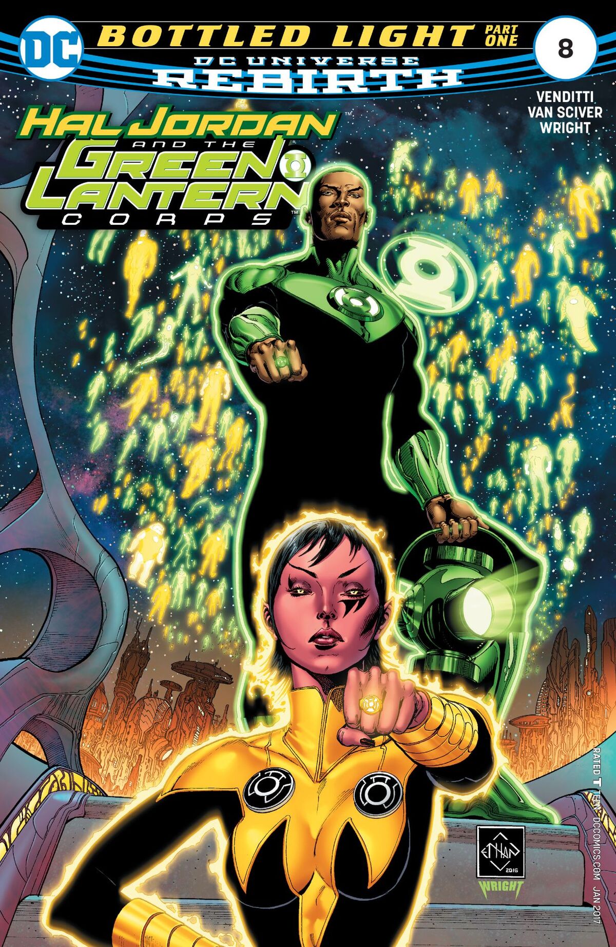 Hal Jordan and the Green Lantern Corps Vol 1 8 | DC Database | Fandom