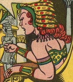 Queen Clea Earth-Two (other versions)
