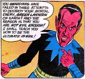 Sinestro evil rant