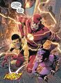 Wallace and The Flash Family defeats Tar Pit and Girder