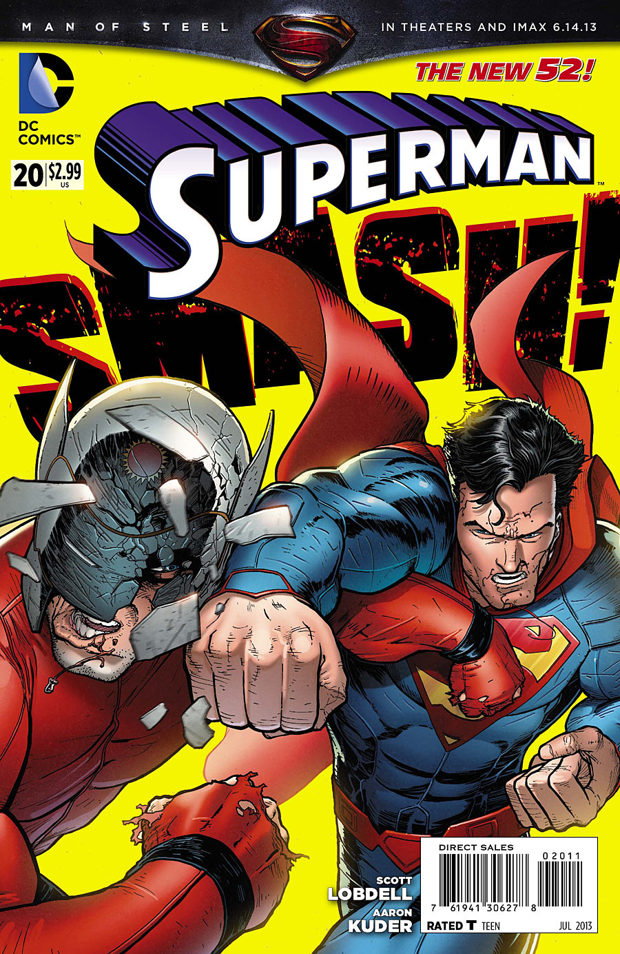 Superman vol.3 #23.3 3D Motion Cover High Grade DC Comic Book 25-131 