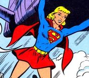 Super-Girl Earth-One Created by Jimmy Olsen's imagination