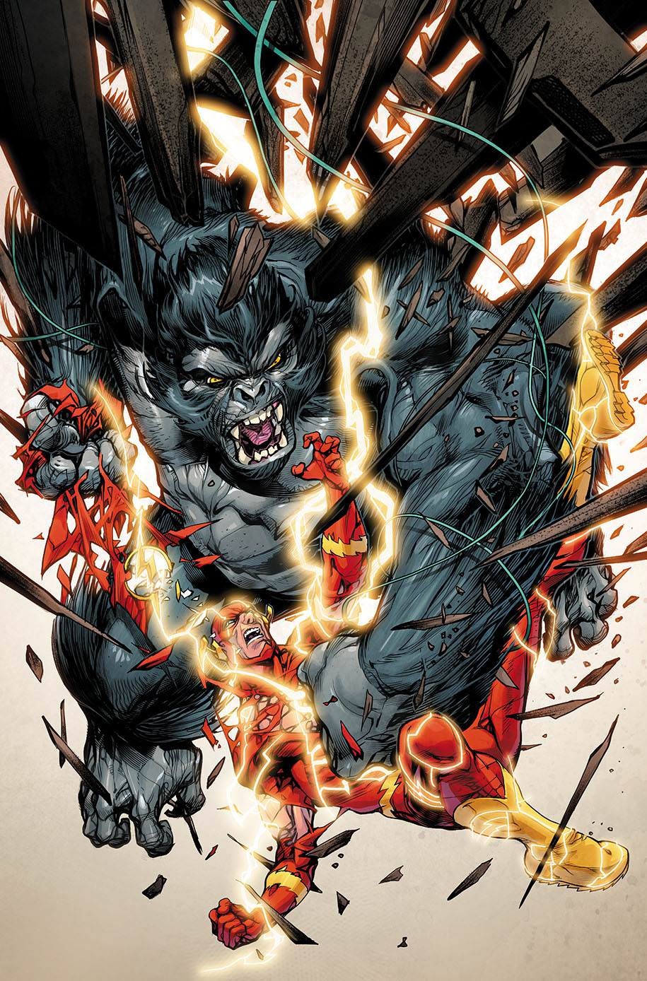 The Flash VS Gorilla Grodd  Justice League Brave and the Bold