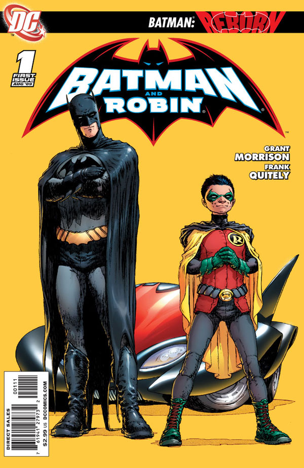 Batman and Robin 1 1st printing variant sketch cover  Frank Quitely   DC Comics Back Issues  GMart Comics