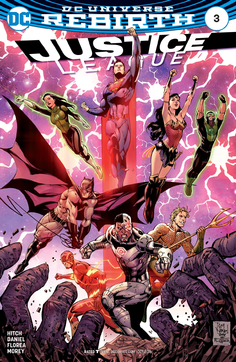 Panini Justice League Rebirth 3 