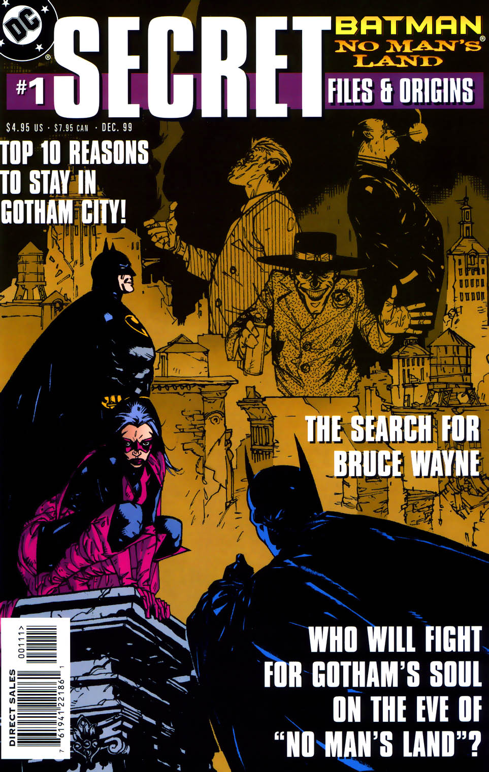 Batman: No Man's Land Secret Files and Origins Vol 1 1 | DC Database |  Fandom