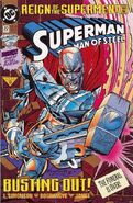 Superman - Man of Steel 22 Newstand edition