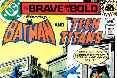 The Brave and the Bold Vol 1 191  Comic book covers, Batman comic books,  Comics