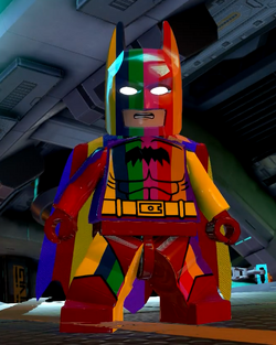 Rainbow batman lego sale