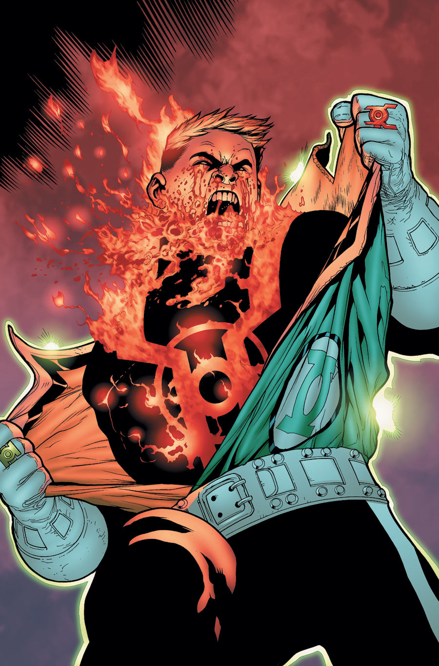 guy gardner red lantern ring