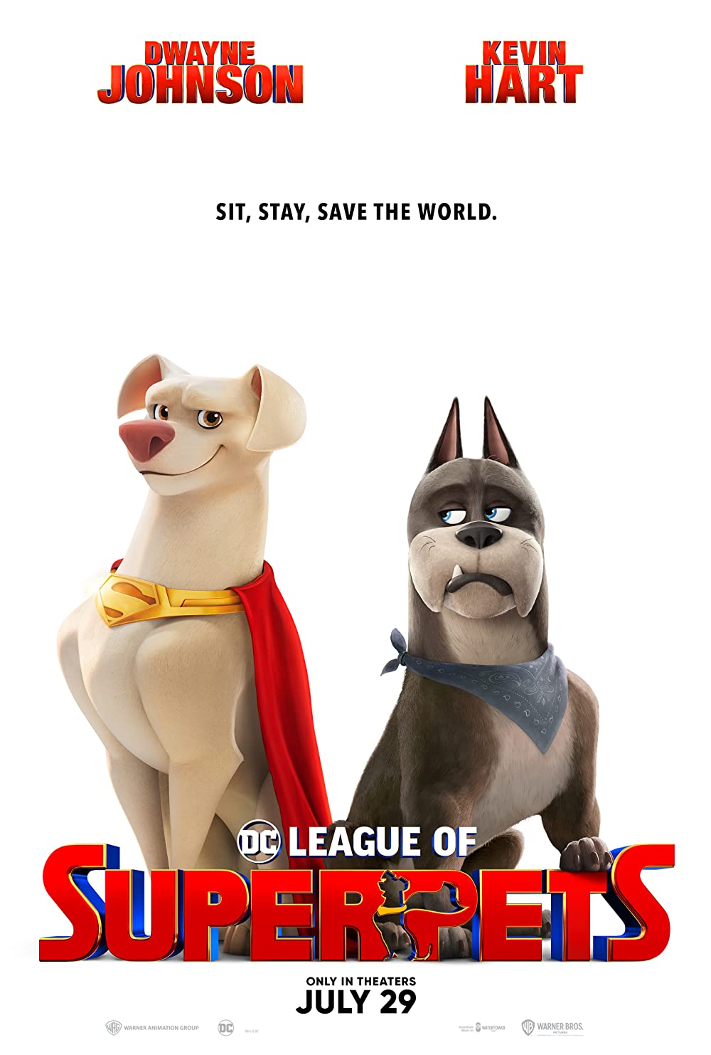 The Justice League that will appear in DC League Of Super Pets