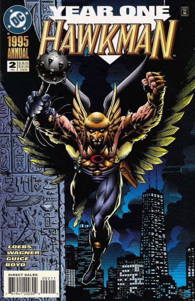 Details about   HawkMan ANNUAL #2 1995 DC Comics Hawk Man 